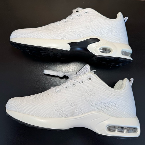 Nice Nice White Mesh Fashion Sneakers EU 39 US 8 8.5 - Picture 4 of 12